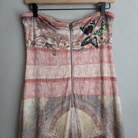 Alice + Olivia Delora Strapless Maxi Dress in Versailles size 8 NWT - Picture 5 of 8